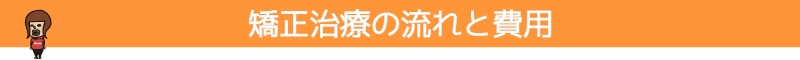 矯正治療の流れと費用